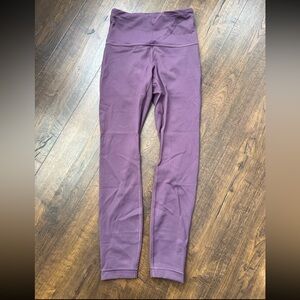 Lululemon ribbed Wunder Train high-rise tight